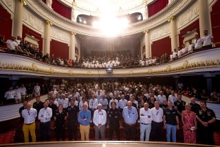 Crowdstrike 24 Hours of Spa Drivers and Hall of Fame group photo  | SRO/JEP
