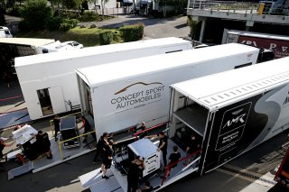 Teams arrive and setup at Circuit Spa-Francorchamps | JEP